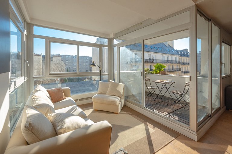 Par163 - Apartamento de 3 habitaciones en Paris