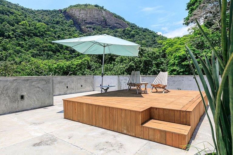 Rio049 - Villa à l'architecture moderne à Barra da Tijuca