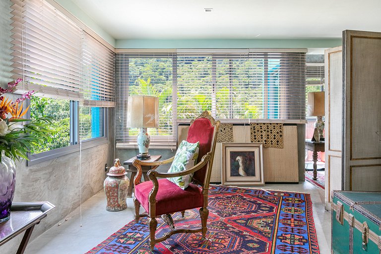 Rio049 - Villa à l'architecture moderne à Barra da Tijuca