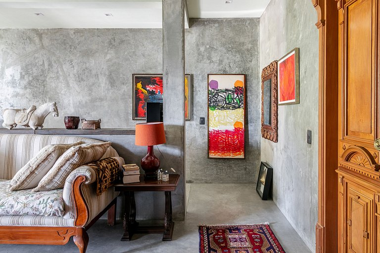 Rio049 - Villa à l'architecture moderne à Barra da Tijuca