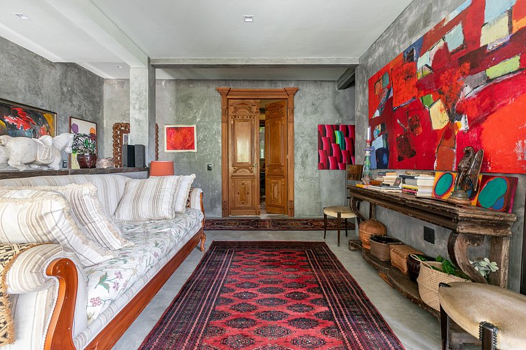 Rio049 - Villa à l'architecture moderne à Barra da Tijuca