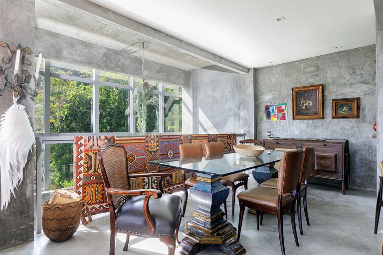 Rio049 - Villa à l'architecture moderne à Barra da Tijuca