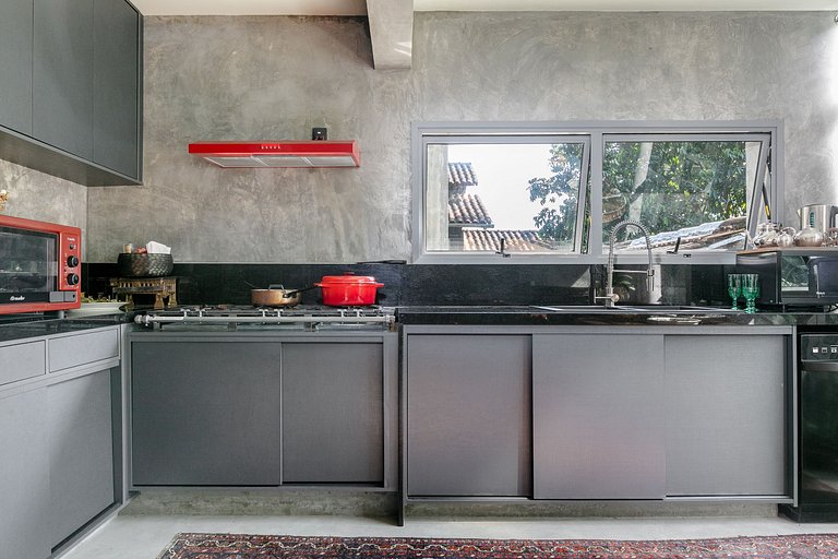 Rio049 - Villa à l'architecture moderne à Barra da Tijuca