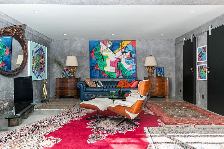 Rio049 - Villa à l'architecture moderne à Barra da Tijuca