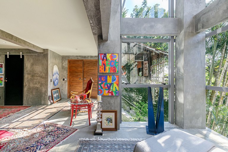 Rio049 - Villa à l'architecture moderne à Barra da Tijuca