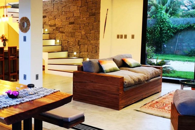 Cea063 - Hermosa casa con piscina en Icaraí de Amontada