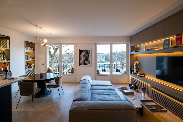Par081 - Luxury one bedroom apartment in Paris