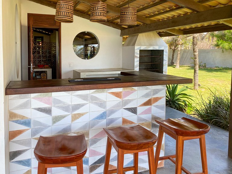 Cea016 - Hermosa casa de playa de 6 dormitorios en Guajiru