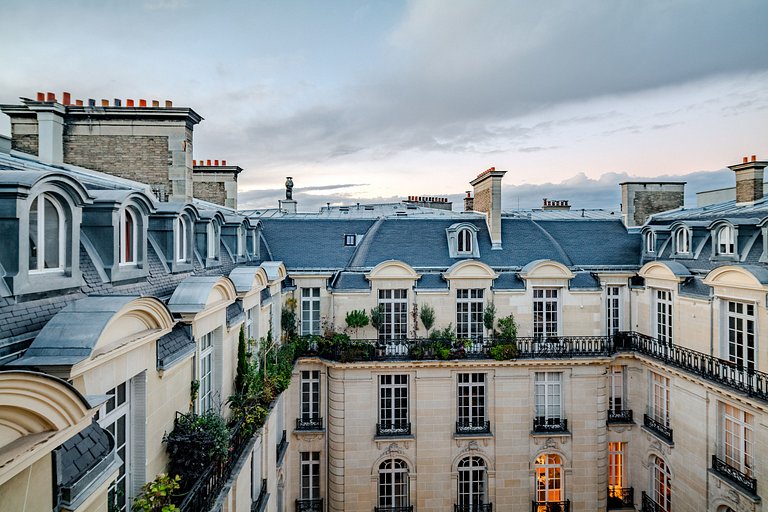 Par087 - Amazing Parisian penthouse with rooftop