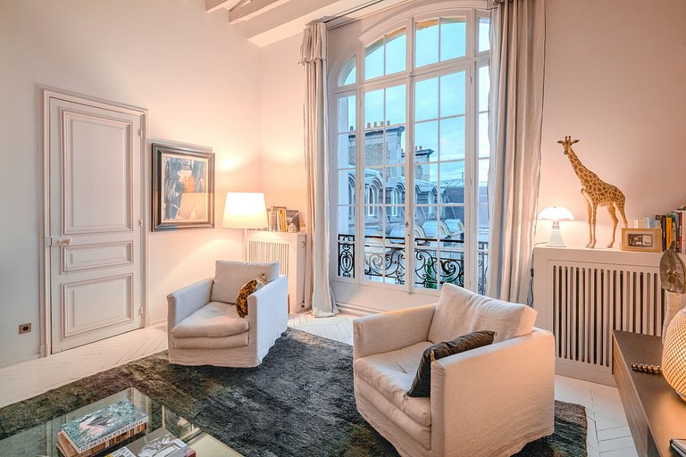 Par087 - Amazing Parisian penthouse with rooftop