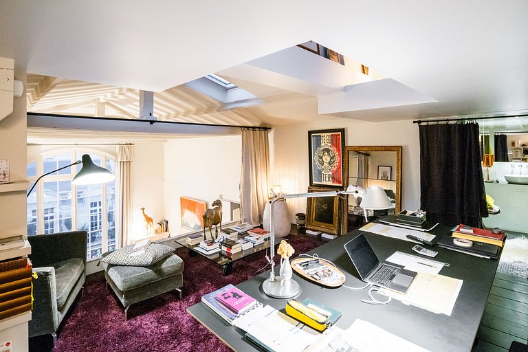 Par087 - Amazing Parisian penthouse with rooftop