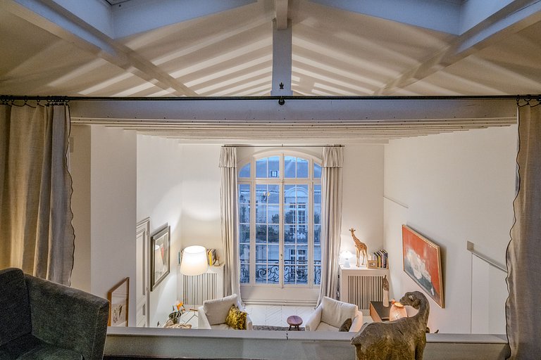 Par087 - Amazing Parisian penthouse with rooftop