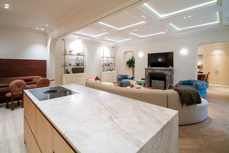 Par120 - Apartamento com jardim em Paris 16