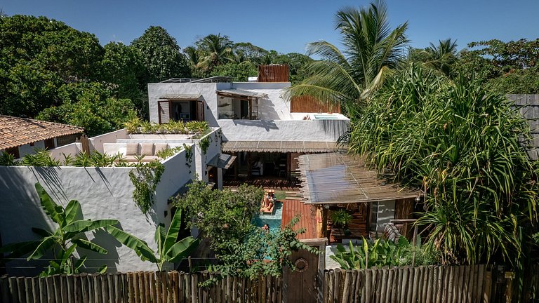 Bah263 - Villa charmante et confortable à Caraíva