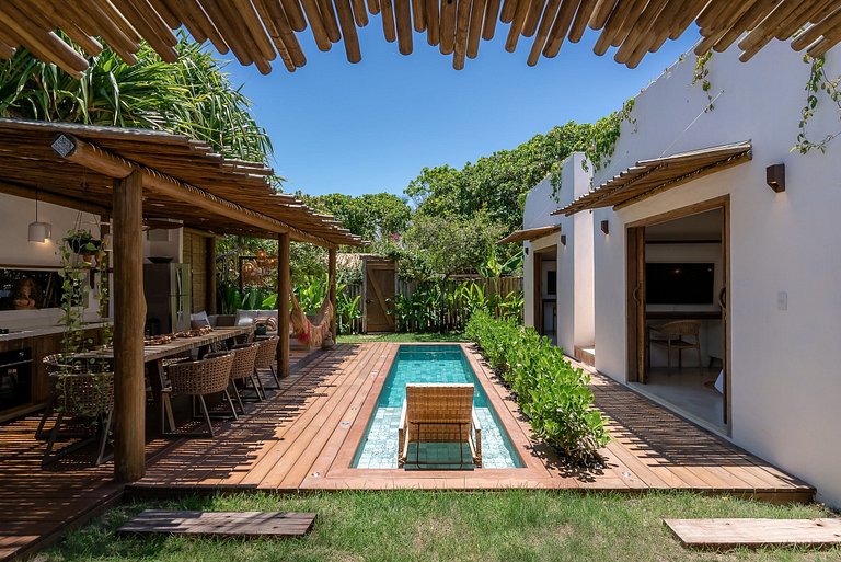 Bah263 - Villa charmante et confortable à Caraíva