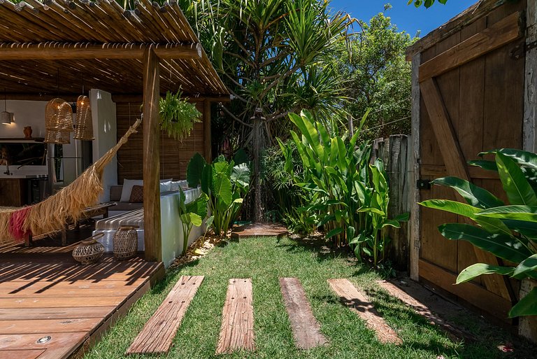 Bah263 - Charmosa e confortável villa em Caraíva