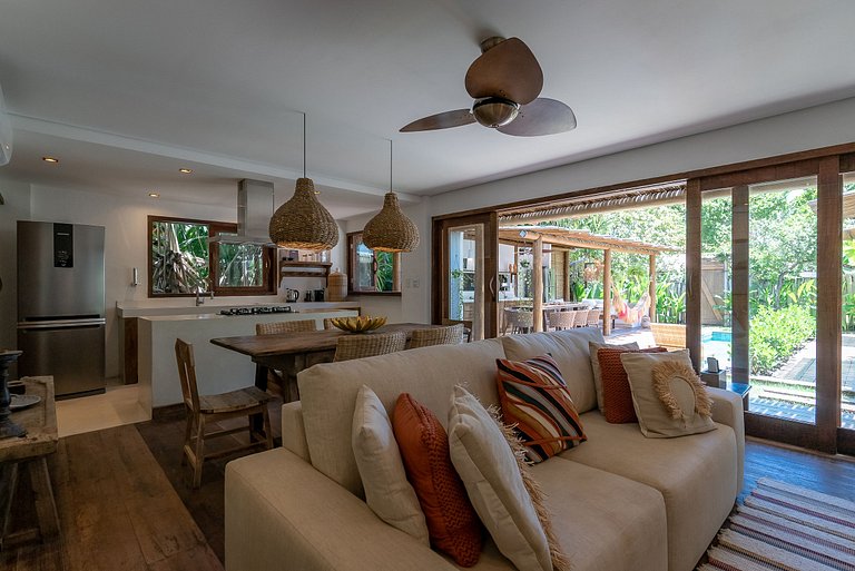 Bah263 - Villa charmante et confortable à Caraíva