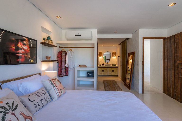 Bah263 - Charmosa e confortável villa em Caraíva