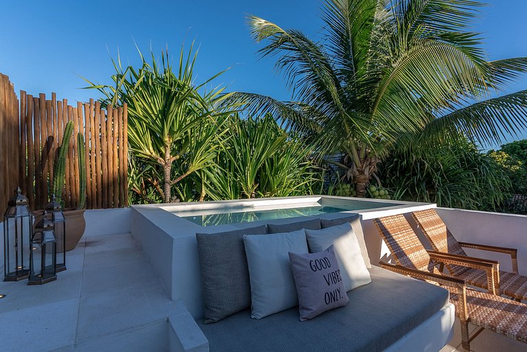 Bah263 - Charmosa e confortável villa em Caraíva