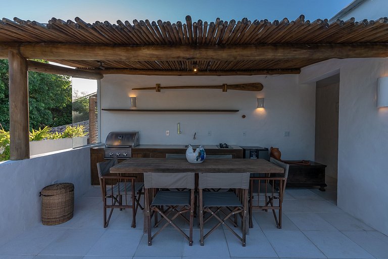 Bah263 - Encantadora y confortable villa en Caraíva