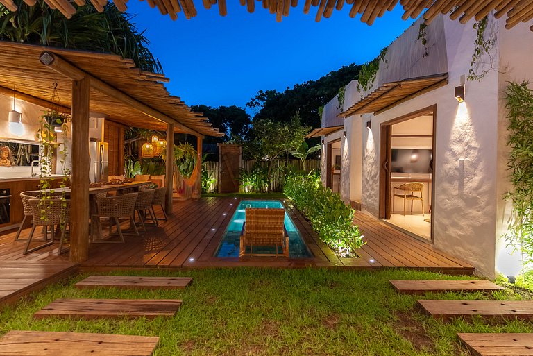 Bah263 - Villa charmante et confortable à Caraíva