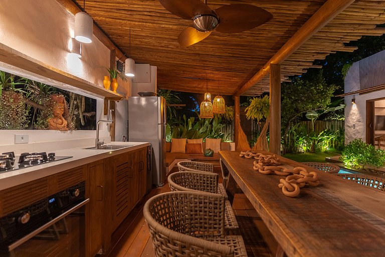 Bah263 - Encantadora y confortable villa en Caraíva