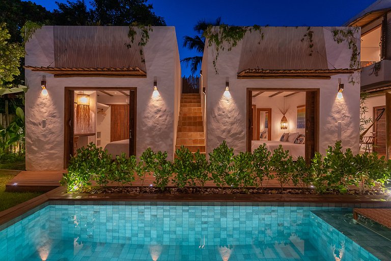 Bah263 - Villa charmante et confortable à Caraíva