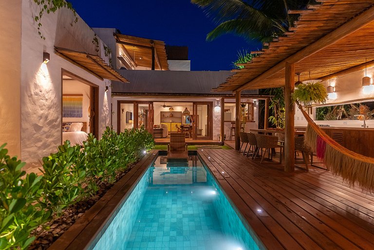 Bah263 - Villa charmante et confortable à Caraíva