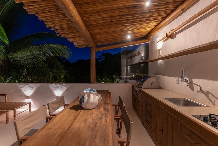 Bah263 - Charmosa e confortável villa em Caraíva