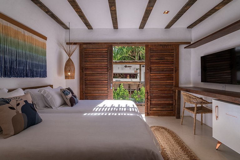 Bah263 - Charmosa e confortável villa em Caraíva