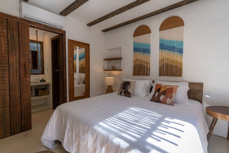 Bah263 - Charmosa e confortável villa em Caraíva