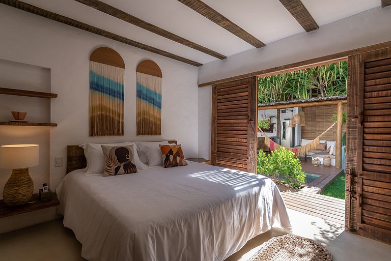 Bah263 - Villa charmante et confortable à Caraíva