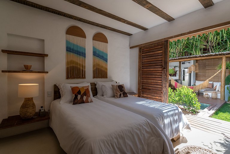 Bah263 - Villa charmante et confortable à Caraíva