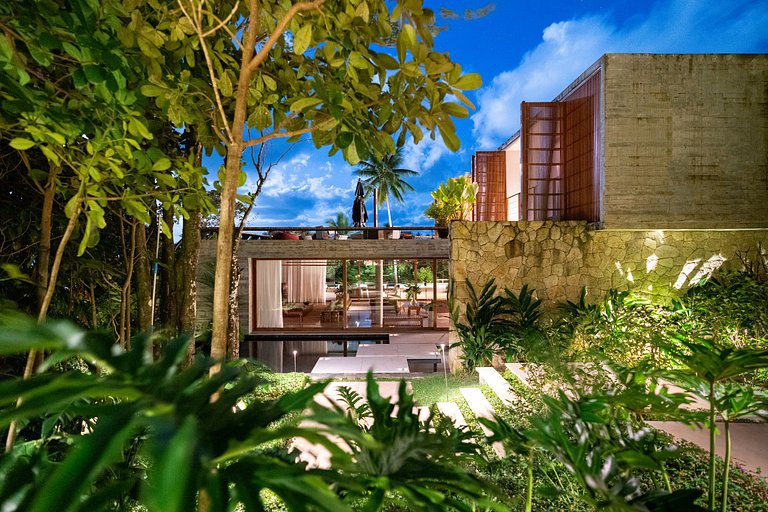 Bah174 - Moderna villa com vista para o mar em Itacaré