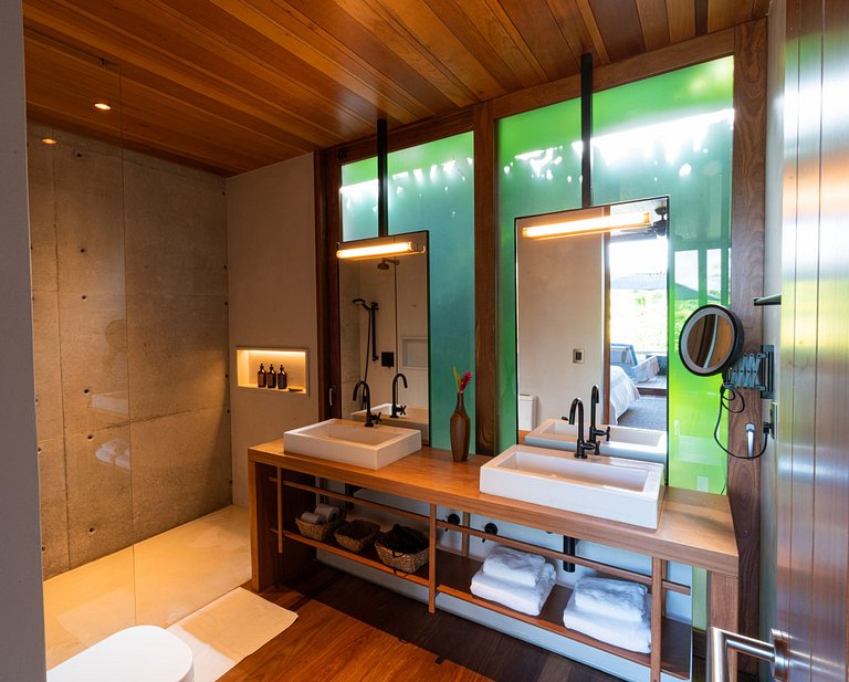 Bah174 - Villa moderne avec vue sur la mer à Itacaré