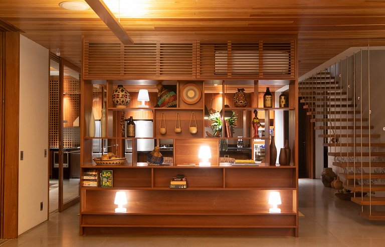 Bah174 - Villa moderne avec vue sur la mer à Itacaré