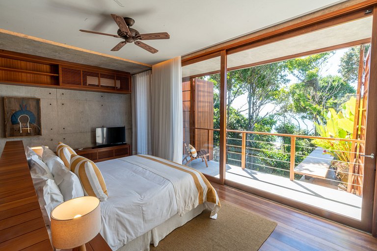 Bah174 - Villa moderne avec vue sur la mer à Itacaré