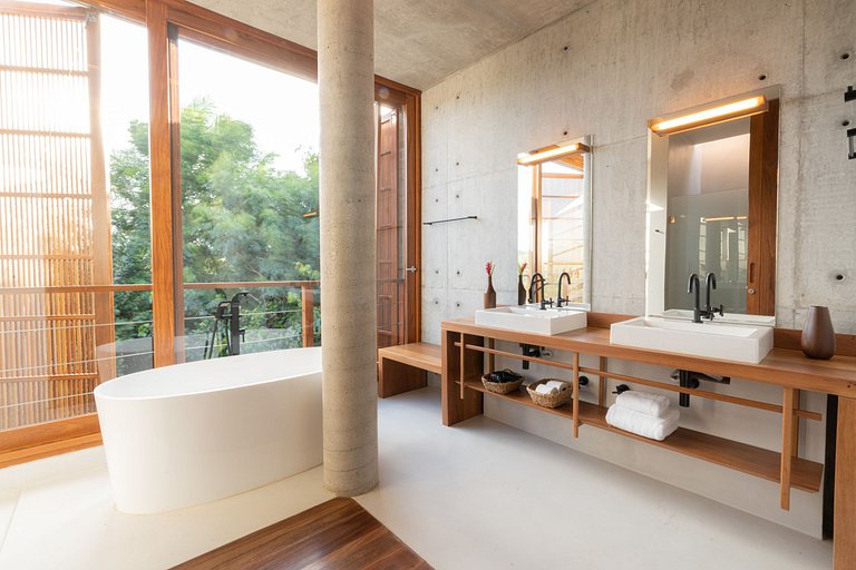 Bah174 - Moderna villa com vista para o mar em Itacaré