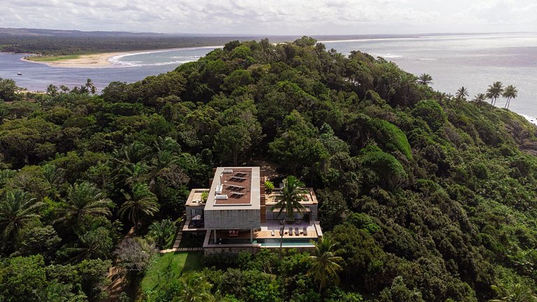 Bah174 - Moderna villa com vista para o mar em Itacaré