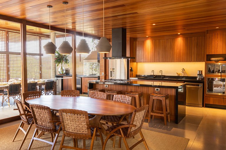 Bah174 - Villa moderne avec vue sur la mer à Itacaré