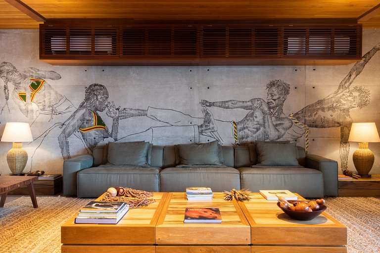 Bah174 - Modern villa with sea views in Itacaré