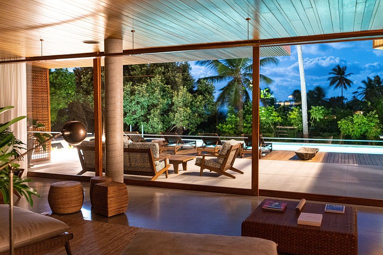 Bah174 - Villa moderne avec vue sur la mer à Itacaré