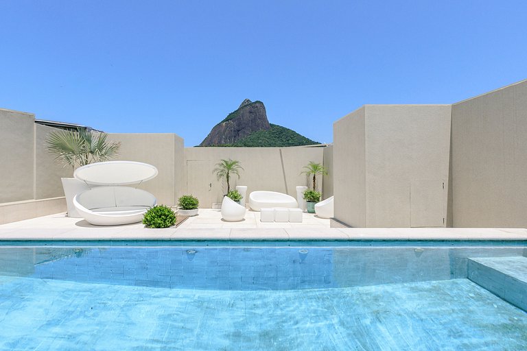 Rio063 - Penthouse exclusif en triplex avec vue sur Leblon
