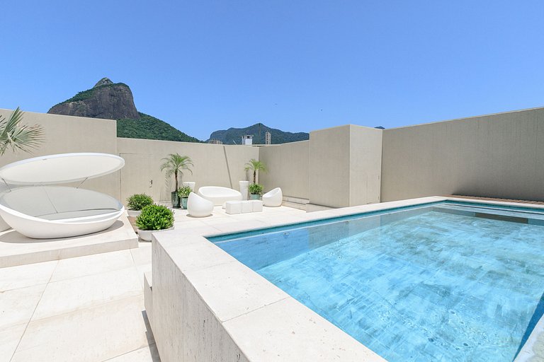Rio063 - Penthouse exclusif en triplex avec vue sur Leblon