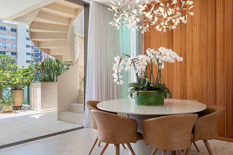 Rio063 - Penthouse exclusif en triplex avec vue sur Leblon