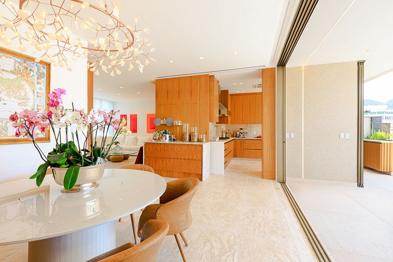 Rio063 - Penthouse exclusif en triplex avec vue sur Leblon