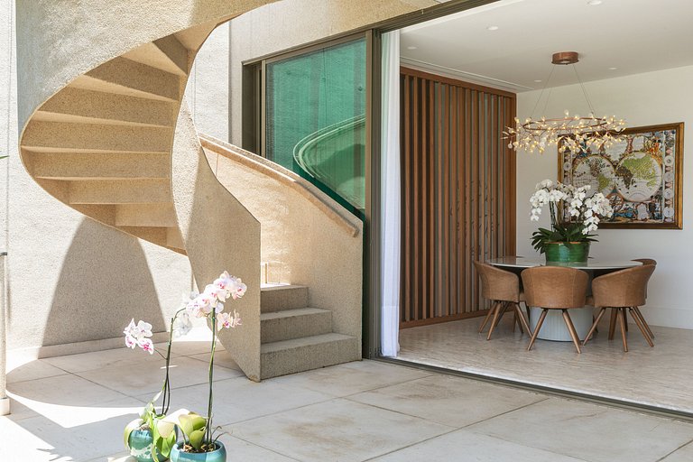 Rio063 - Penthouse exclusif en triplex avec vue sur Leblon