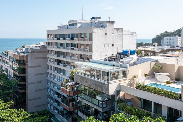 Rio063 - Penthouse exclusif en triplex avec vue sur Leblon