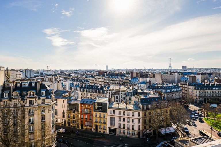 Par241 - Penthouse avec terrasse sur le toit