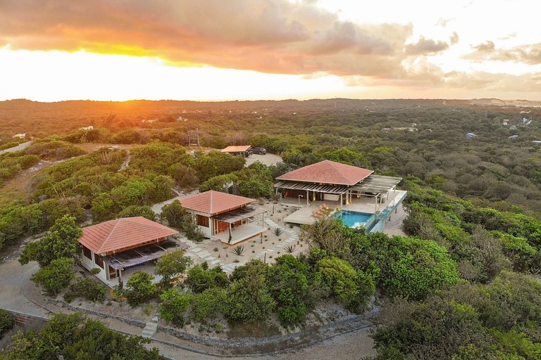 Pip014 - Casa luxuosa com vista panorâmica em Pipa